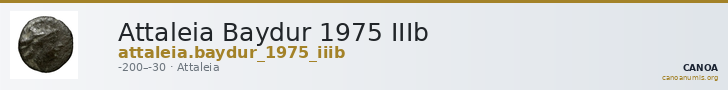 Attaleia Baydur 1975 IIIb — CANOA