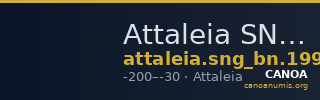 Attaleia SNG Paris 238 — CANOA