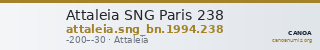 Attaleia SNG Paris 238 — CANOA