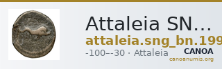Attaleia SNG Paris 241-43 — CANOA