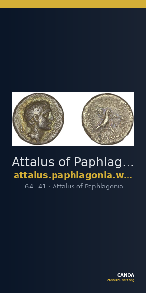 Attalus of Paphlagonia Paphlagonia Waddington 1925 4 — CANOA