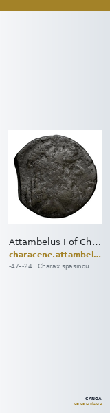 Attambelus I of Characene Charax Spasinou Le Rider 1959 17-18 — CANOA
