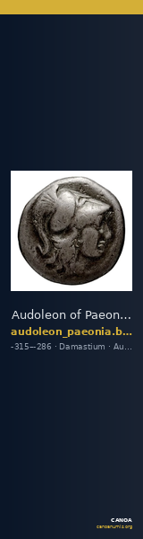 Audoleon of Paeonia Damastium Babelon 1932 1274 — CANOA