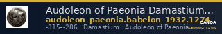 Audoleon of Paeonia Damastium Babelon 1932 1274 — CANOA