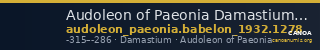 Audoleon of Paeonia Damastium Babelon 1932 1278 — CANOA