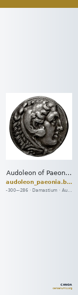 Audoleon of Paeonia Damastium Babelon 1932 1279 — CANOA