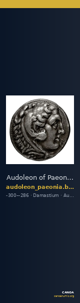 Audoleon of Paeonia Damastium Babelon 1932 1279 — CANOA