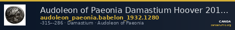 Audoleon of Paeonia Damastium Hoover 2016 152 — CANOA