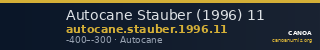 Autocane Stauber (1996) 11 — CANOA
