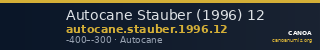 Autocane Stauber (1996) 12 — CANOA
