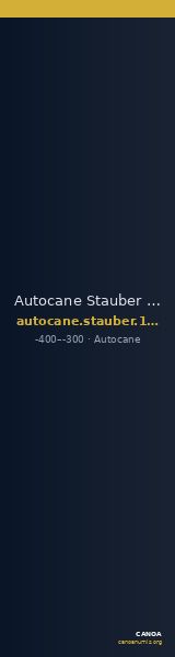 Autocane Stauber (1996) 14 — CANOA