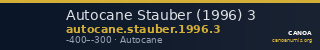 Autocane Stauber (1996) 3 — CANOA