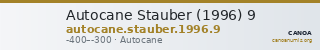 Autocane Stauber (1996) 9 — CANOA