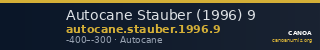 Autocane Stauber (1996) 9 — CANOA