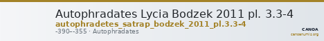 Autophradates Lycia Bodzek 2011 pl. 3.3-4 — CANOA
