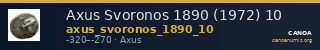 Axus Svoronos 1890 (1972) 10 — CANOA