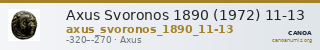 Axus Svoronos 1890 (1972) 11-13 — CANOA