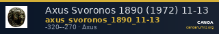 Axus Svoronos 1890 (1972) 11-13 — CANOA