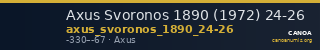 Axus Svoronos 1890 (1972) 24-26 — CANOA