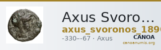 Axus Svoronos 1890 (1972) 35-39 — CANOA
