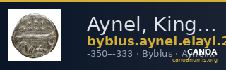 Aynel, King of Byblus Byblus Elayi 2014 IV.4.1 — CANOA