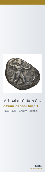 Azbaal of Citium Citium BMC Citium 10-28 — CANOA
