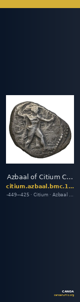 Azbaal of Citium Citium BMC Citium 10-28 — CANOA
