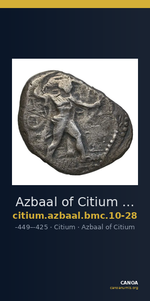 Azbaal of Citium Citium BMC Citium 10-28 — CANOA