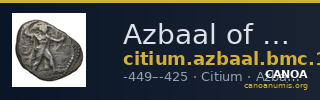 Azbaal of Citium Citium BMC Citium 10-28 — CANOA