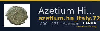 Azetium Historia Numorum Italy 728 — CANOA