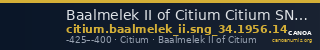 Baalmelek II of Citium Citium SNG Copenhagen Citium 14 — CANOA