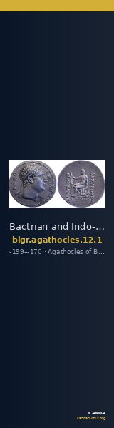Bactrian and Indo-Greek Coinage Agathocles 12.1 — CANOA