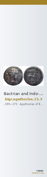 Bactrian and Indo-Greek Coinage Agathocles 15.3 — CANOA