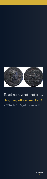 Bactrian and Indo-Greek Coinage Agathocles 17.2 — CANOA