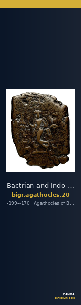 Bactrian and Indo-Greek Coinage Agathocles 20 — CANOA