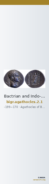 Bactrian and Indo-Greek Coinage Agathocles 2.1 — CANOA