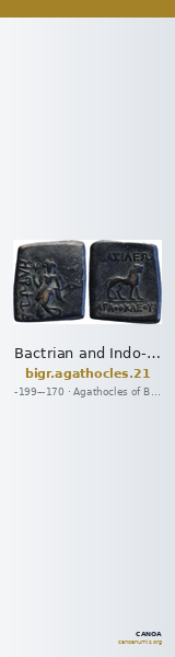 Bactrian and Indo-Greek Coinage Agathocles 21 — CANOA