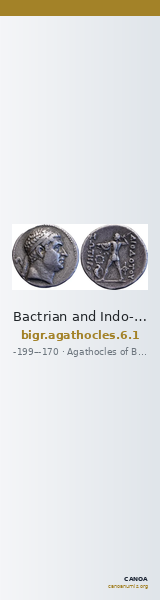Bactrian and Indo-Greek Coinage Agathocles 6.1 — CANOA