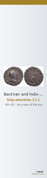 Bactrian and Indo-Greek Coinage Amyntas 11.1 — CANOA