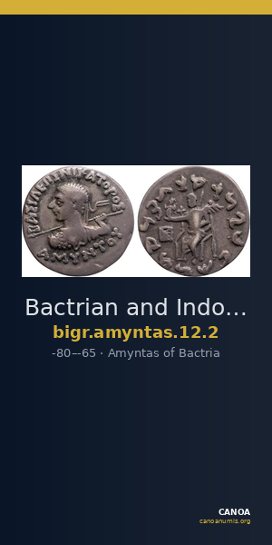 Bactrian and Indo-Greek Coinage Amyntas 12.2 — CANOA