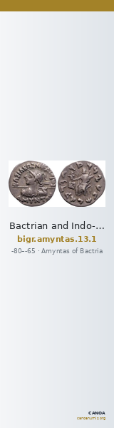 Bactrian and Indo-Greek Coinage Amyntas 13.1 — CANOA