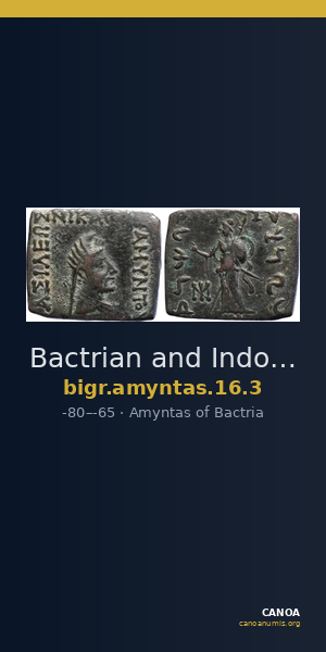 Bactrian and Indo-Greek Coinage Amyntas 16.3 — CANOA