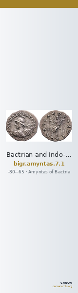 Bactrian and Indo-Greek Coinage Amyntas 7.1 — CANOA