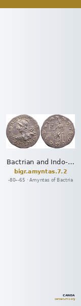 Bactrian and Indo-Greek Coinage Amyntas 7.2 — CANOA
