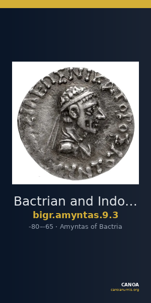 Bactrian and Indo-Greek Coinage Amyntas 9.3 — CANOA