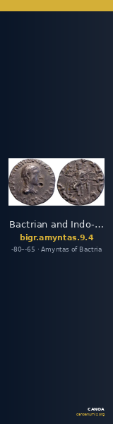 Bactrian and Indo-Greek Coinage Amyntas 9.4 — CANOA