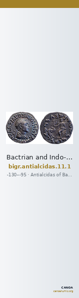 Bactrian and Indo-Greek Coinage Antialcidas 11.1 — CANOA