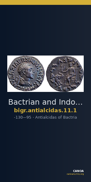 Bactrian and Indo-Greek Coinage Antialcidas 11.1 — CANOA
