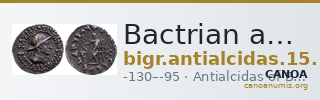 Bactrian and Indo-Greek Coinage Antialcidas 15.1 — CANOA
