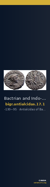 Bactrian and Indo-Greek Coinage Antialcidas 17.1 — CANOA